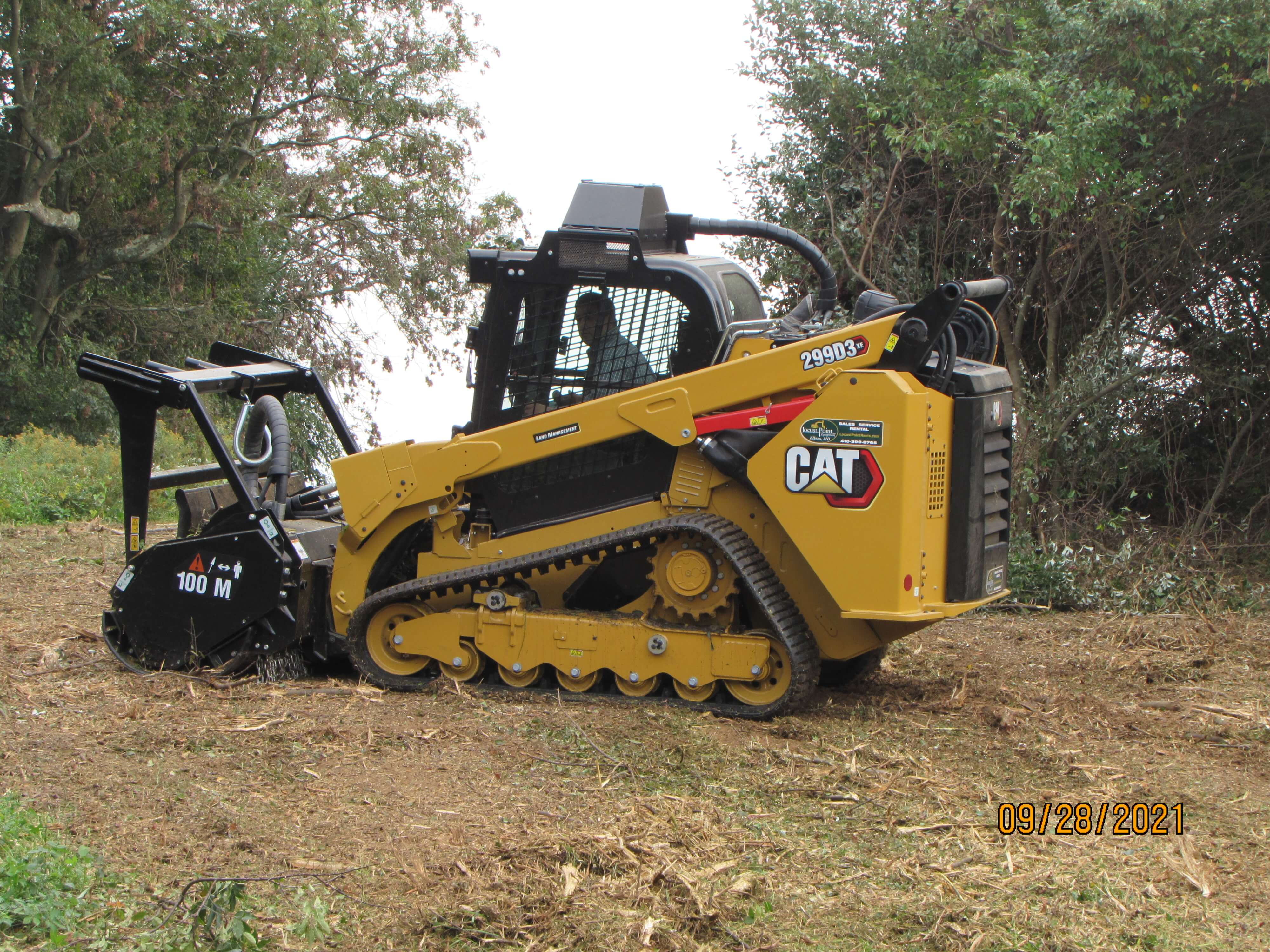 Cat excavator