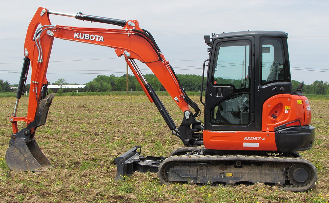 Kubota mini excavator